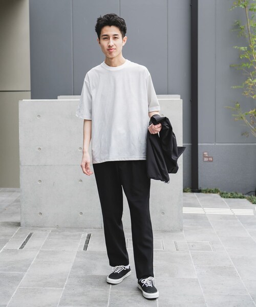 URBAN RESEARCH DOORS（アーバンリサーチドアーズ）の「『イージーケア/速乾』リネンライクイージートラウザー（その他パンツ・メンズ・OFF/GRAY/LIGHTBROWN/BLACK・S/M/L）」の21枚目の写真