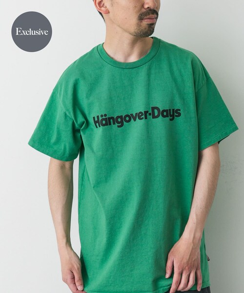 URBAN RESEARCH DOORS（アーバンリサーチドアーズ）の「『別注』SLOPPY SUPPLY×DOORS　HANGOVER T-SHIRTS（Tシャツ/カットソー・メンズ・BLACK/WHITE/NAVY/BLUE/GREEN・M/L/XL）」の3枚目の写真