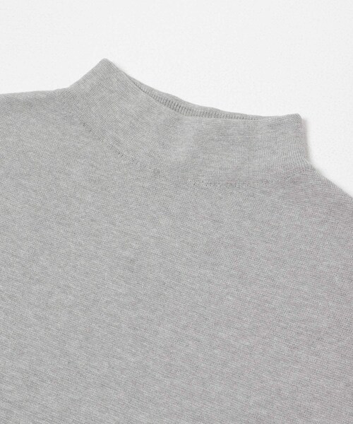 ITEMS URBANRESEARCH（アイテムズ アーバンリサーチ）の「『イージーケア/静電気防止』ボトルネックニットプルオーバー（ニット/セーター・レディース・OFF/MNT/GRY・Free）」の14枚目の写真