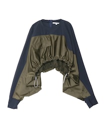 UN3D. | POCKET DOCKING SHORT TOP【セットアップ着用可能】(Tシャツ/カットソー)