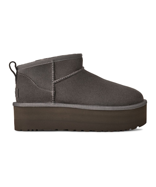 ADAM ET ROPE'(アダムエロペ)の「【UGG(アグ)】W CLASSIC ULTRA MINI PLATFORM(ブーツ・レディース・ブラック/チャコール/キャメル・23/24/25)」の10枚目の写真