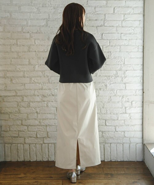 URBAN RESEARCH Sonny Label（アーバンリサーチサニーレーベル）の「ドットアソートストレートスカート（スカート・レディース・ドット/チャコール/アイボリー・FREE）」の10枚目の写真