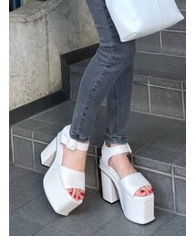 EMODA | コンビネーションハイヒールサンダル(サンダル)