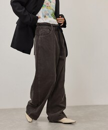 ADAM ET ROPE' | 【定番】・【一部WEB限定カラー】ガーメントダイコーデュロイパンツ(その他パンツ)