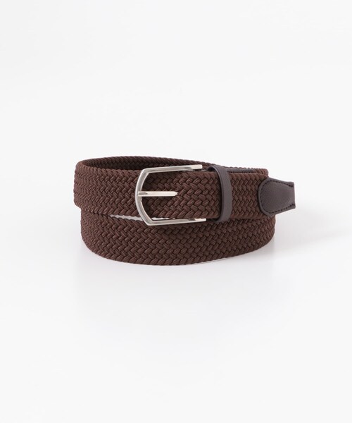 SENSE OF PLACE by URBAN RESEARCH(センスオブプレイスバイアーバンリサーチ)の「ゴムメッシュベルト(ベルト・メンズ・BLACK/BROWN/KHAKI・one)」の7枚目の写真