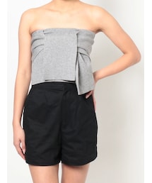 EVRIS | リボンニットベアビスチェ(チューブトップ)