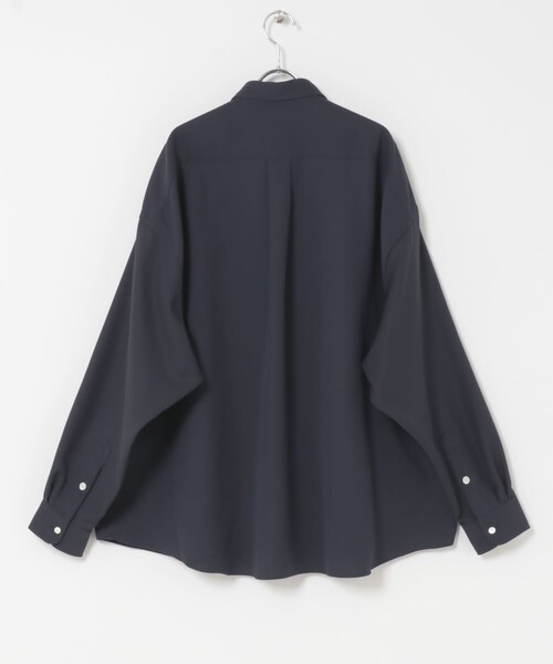 URBAN RESEARCH(アーバンリサーチ)の「SEE SEE T/C BIG SHIRT(シャツ/ブラウス・メンズ・BLACK/W/D NAVY/W/CHARCOAL/B・M/L/XL/XXL)」の17枚目の写真