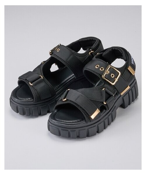 nissen（ニッセン）の「moz（モズ）ストラップベルトサンダル（ワイズ３E）（サンダル・メンズ・黒×黒/黒×ホワイト/ホワイト×ホワイト・S=22.5cm/M=23.5cm/L=24.0cm/LL=24.5cm）」の8枚目の写真