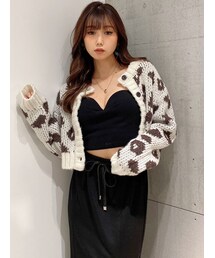 GYDA | リブベアビスチェ(タンクトップ)