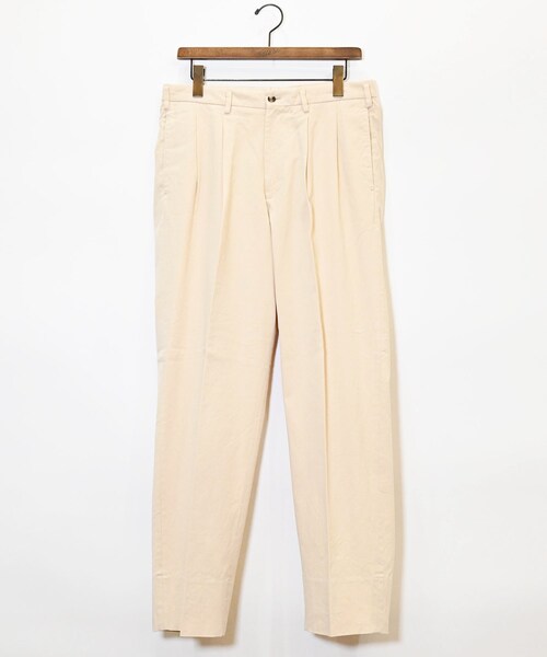 ADAM ET ROPE'（アダムエロペ）の「【HEUGN】George（チノパンツ・メンズ・ベージュ/オリーブ・L/M）」の3枚目の写真