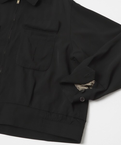 URBAN RESEARCH（アーバンリサーチ）の「Unlikely　Gabardine Sports Jacket（ブルゾン・メンズ・Black・M/L/XL）」の11枚目の写真