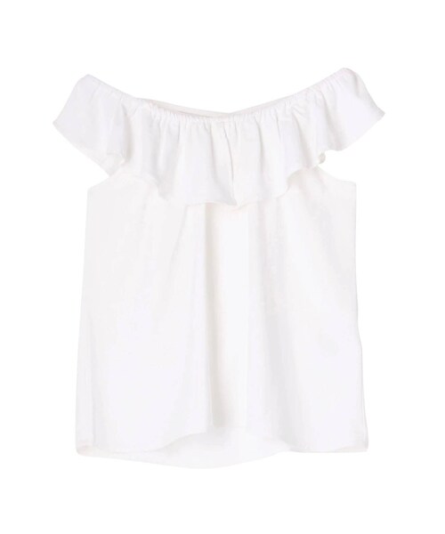 MURUA（ムルーア）の「【FEMININE】フレアフリルネックトップス（その他トップス・レディース・ブラック/ホワイト/ミックス・2/1）」の11枚目の写真