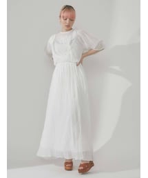 merry jenny | シアーガーゼモアギャザードレス(ワンピース)