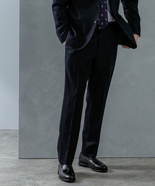 URBAN RESEARCH DOORS(アーバンリサーチドアーズ)の「LIFE STYLE TAILOR フラノパンツ(スラックス・メンズ・GRAY-CH/NAVY・44/46/48/50)」の17枚目の写真