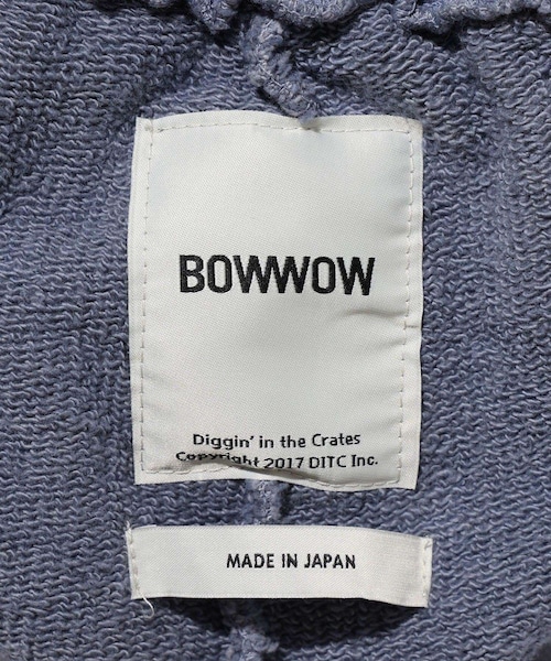 ADAM ET ROPE'(アダムエロペ)の「【BOWWOW/バウワウ】THE DITC JOURNAL SWEAT PANTS AGED(その他パンツ・メンズ・ネイビー系・L/M)」の10枚目の写真