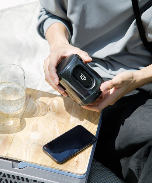 EKAL（エカル）の「TINY GARDEN PRODUCTS　プレイフルスピーカー（スピーカー・メンズ・BLACK・one）」の4枚目の写真