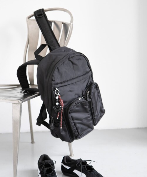 URBAN RESEARCH Sonny Label（アーバンリサーチサニーレーベル）の「グログランユースフルリュック（バックパック/リュック・レディース・エクリュ/ブラック・one）」の22枚目の写真