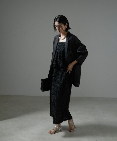 ADAM ET ROPE'（アダムエロペ）の「【J'aDoRe・店舗限定】【ERICKA NICOLAS BEGAY】ナバホパールネックレス7mm/45cm（ネックレス・レディース・シルバー・F）」の18枚目の写真