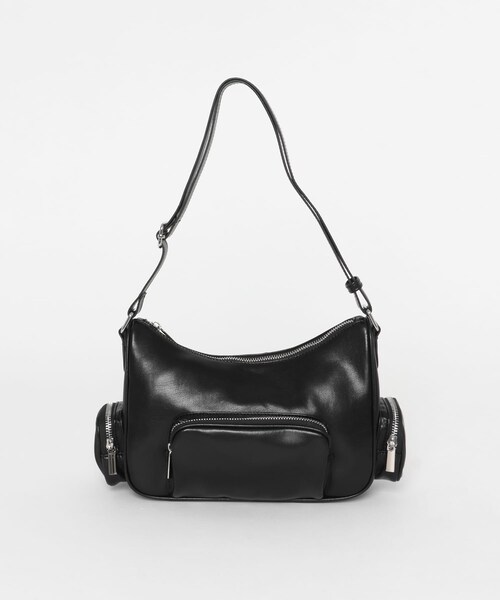 SENSE OF PLACE by URBAN RESEARCH（センスオブプレイスバイアーバンリサーチ）の「3Pポケットバッグ（ショルダーバッグ・レディース・BLACK/IVORY/Y.BEIGE・One）」の15枚目の写真