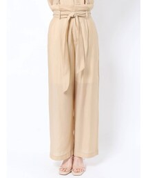 LAGUNAMOON | シアーワイドパンツ(その他パンツ)