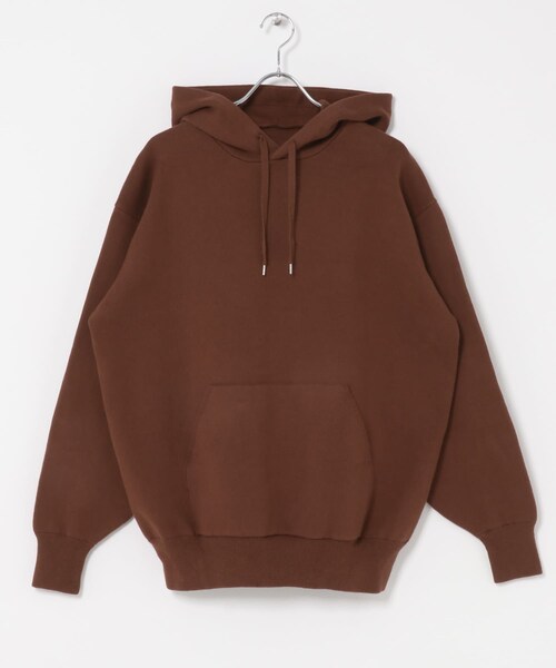URBAN RESEARCH DOORS(アーバンリサーチドアーズ)の「CottonCashmere KnitHoodie(パーカー・メンズ・CHARCOAL/ORANGE・M/L)」の14枚目の写真