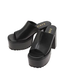 EVRIS | チャンキーヒールサンダル(サンダル)