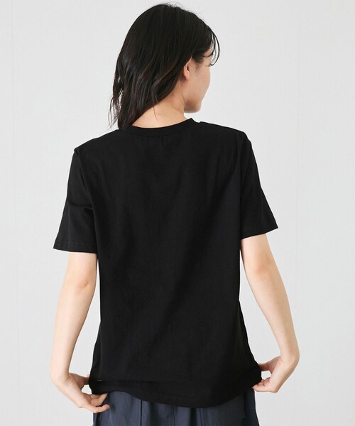 Jayro（ジャイロ）の「メタリックロゴプルオーバー（Tシャツ/カットソー・レディース・ブラック/ホワイト系・M）」の6枚目の写真