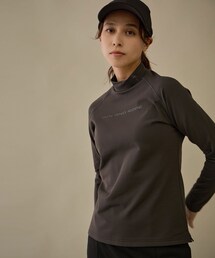 ROPE' | 【NOIR】ウォームキーパーハイネック長袖トップス/保温(Tシャツ/カットソー)