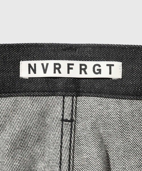 ADAM ET ROPE'(アダムエロペ)の「《別注》【NVRFRGT/ネヴァーフォーゲット】EX 3D TWISTED WIDE LEG JEANS RAW BLACK(デニムパンツ・メンズ・ブラック・0/00/1/2/3)」の15枚目の写真