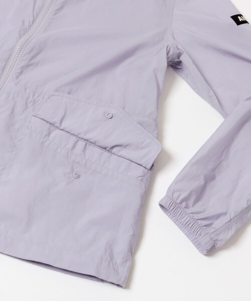 THE GOODLAND MARKET（ザグッドランドマーケット）の「AIGLE　超軽量 撥水 UVカット フーディショートジャケット（テーラードジャケット・レディース・LAIT/LILAS・36/38）」の15枚目の写真