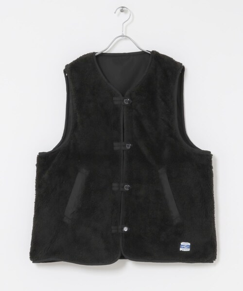 URBAN RESEARCH Sonny Label（アーバンリサーチサニーレーベル）の「ARMY TWILL　Weather Reversible Vest（ベスト・メンズ・GRAY/BLACK/KHAKI・M/L）」の13枚目の写真