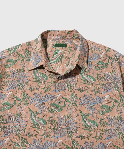 ADAM ET ROPE'(アダムエロペ)の「INDIAN FABRIC PATTERN S/S SHIRTS(シャツ/ブラウス・メンズ・ブラウン/ダークグリーン・L/M/S)」の9枚目の写真