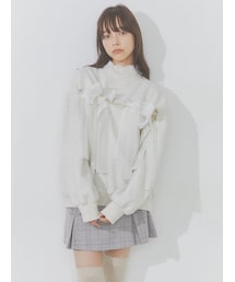 merry jenny | リボンでつないだトレーナー(スウェット)