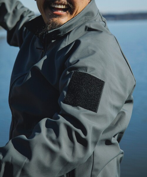 URBAN RESEARCH（アーバンリサーチ）の「ELECTRIC　EX WATER REPELLENT ZIP JK（テーラードジャケット・メンズ・BLACK/CHARCOAL・L/XL）」の19枚目の写真