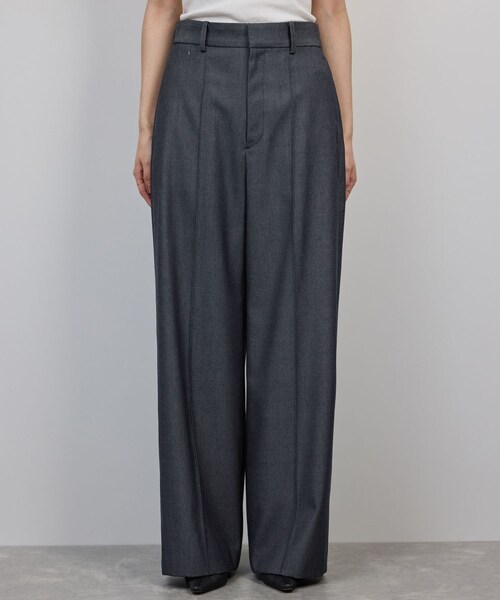 ROPE'（ロペ）の「梳毛ギャバ プリーテッド ワイドパンツ（その他パンツ・レディース・ブラック/ネイビー・36/38）」の15枚目の写真