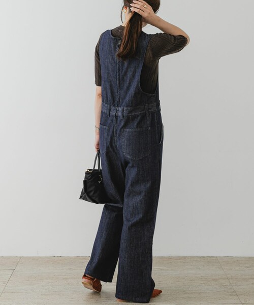 URBAN RESEARCH ROSSO（アーバンリサーチロッソ）の「F by ROSSO　デニムリボンオールインワン（サロペット/オーバーオール・レディース・INDIGO・36/38）」の11枚目の写真