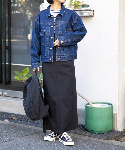 URBAN RESEARCH DOORS（アーバンリサーチドアーズ）の「FORK&SPOON　JFデニムジャケット（デニムジャケット・レディース・ONEWASH/USED・1）」の8枚目の写真