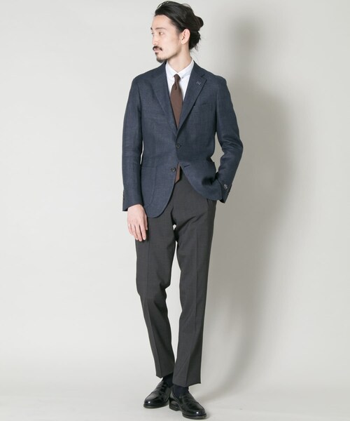 URBAN RESEARCH（アーバンリサーチ）の「クールマックスウールパンツ（スラックス・メンズ・GRAY/NAVY/CHARCOAL・42/44/46/48/50）」の21枚目の写真