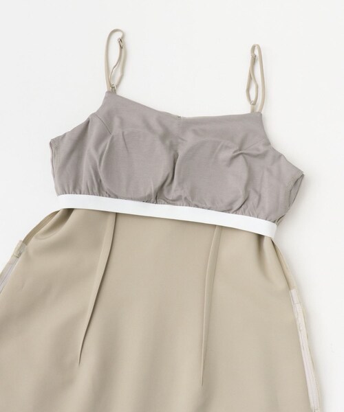 URBAN RESEARCH ROSSO（アーバンリサーチロッソ）の「kaene　ギャザーブラウスセットドレス（ワンピース・レディース・pinkbeige/BK・36）」の14枚目の写真