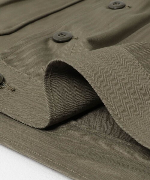 URBAN RESEARCH DOORS(アーバンリサーチドアーズ)の「SASSAFRAS OVERGROWN TRUG JACKET(テーラードジャケット・メンズ・OLIVE/BLACK・S/M/L)」の14枚目の写真