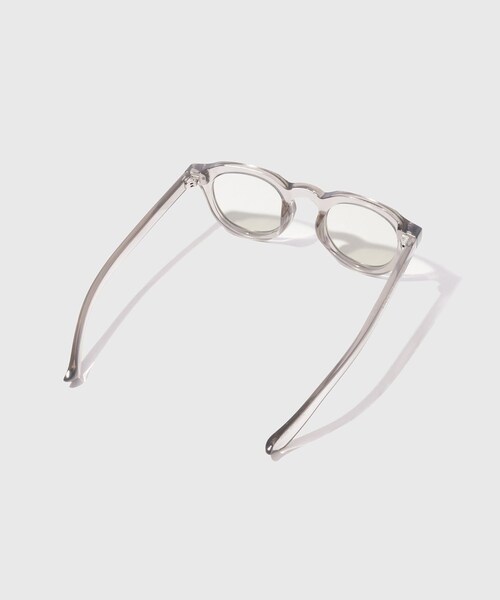 ADAM ET ROPE'（アダムエロペ）の「【ISNESS MUSIC/イズネス ミュージック】VEGA SUNGLASSES（サングラス・メンズ・ライトグレー/ブルー系・F）」の4枚目の写真