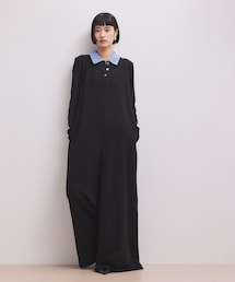 ADAM ET ROPE' | 【WEB限定】バイカラーオールインワン(つなぎ/オールインワン)