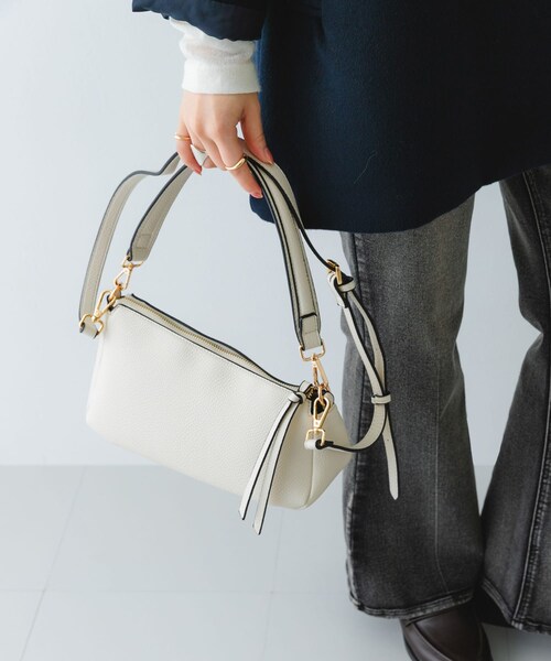 RODE SKO（ロデスコ）の「ななめ2WAYショルダーバッグ（ショルダーバッグ・レディース・WHITE/LIME/GRAY・One）」の8枚目の写真