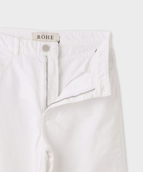 ROPE'（ロペ）の「【ROHE（ローエ）】RELAXED FIT WHITE DENIM｜デニムパンツ（デニムパンツ・レディース・ホワイト・36/38）」の12枚目の写真