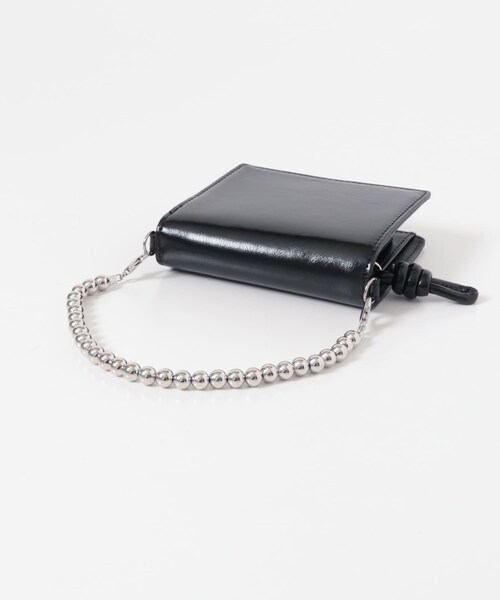 KBF（ケイビーエフ）の「ボールハンドル付きショルダーウォレット（財布・レディース・YELLOW/BLACK・One）」の11枚目の写真