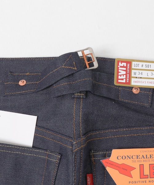 URBAN RESEARCH(アーバンリサーチ)の「Levi’s Vintage Clothing 1937 501 JEANS(デニムパンツ・メンズ・ORG RIGID・34/34/36/34/38/34/40/34)」の6枚目の写真