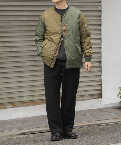ITEMS URBANRESEARCH（アイテムズ アーバンリサーチ）の「裏フリースボンディングコーデュロイパンツ（その他パンツ・メンズ・L.BEG/BRN/BLK・S/M/L）」の9枚目の写真