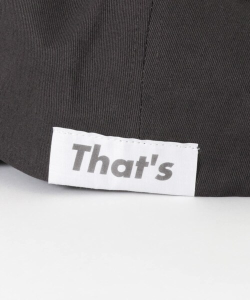 THE GOODLAND MARKET（ザグッドランドマーケット）の「That’s　The CAP T.H.A.T.S（キャップ・メンズ・CHA.S/CHA.T/BG.H/DENIM.A・FREE）」の10枚目の写真