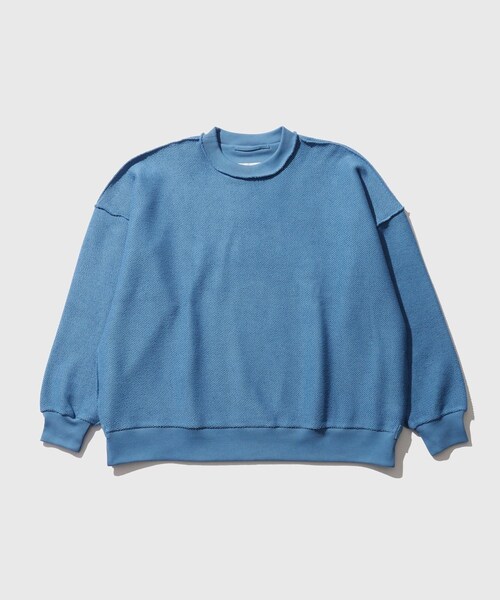 ADAM ET ROPE'(アダムエロペ)の「【Toogood/トゥーグッド】THE MECHANIC JUMPER(スウェット・メンズ・チャコール/ライトグリーン/ブルー・L/M/S)」の19枚目の写真