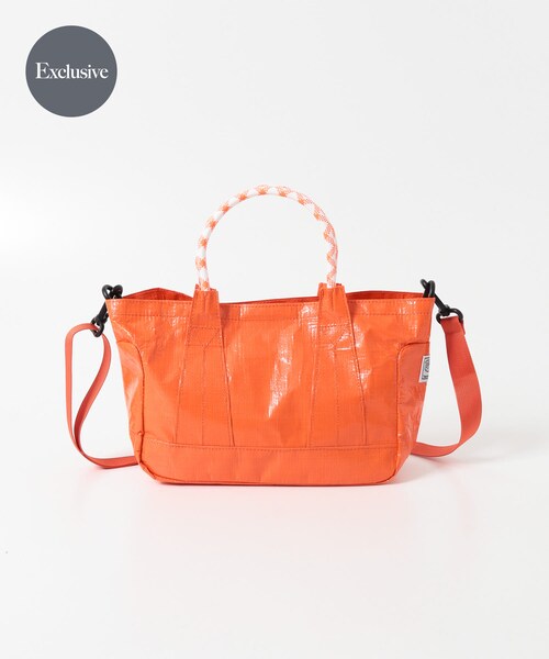 URBAN RESEARCH DOORS(アーバンリサーチドアーズ)の「『別注』TRIFFER×DOORS 2WAYミニショルダーバッグ(ショルダーバッグ・レディース・OFF/NAVY/ORANGE/SILVER・One)」の3枚目の写真